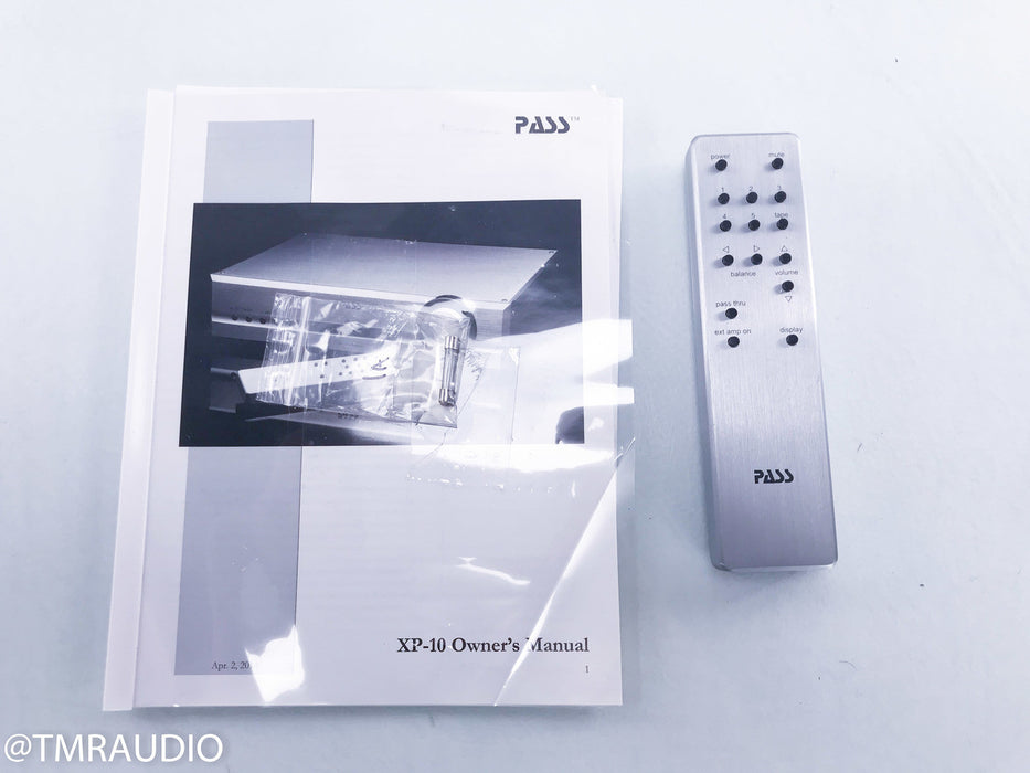 Pass Labs XP-10 Stereo Preamplifier