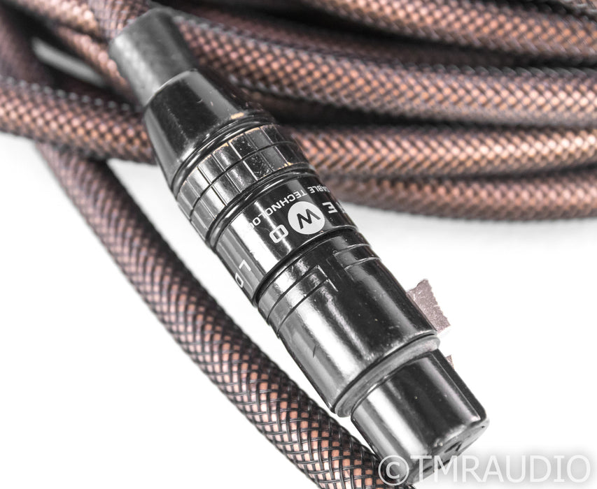 WireWorld Eclipse 6 XLR Cables; 25ft Pair Balanced Interconnects