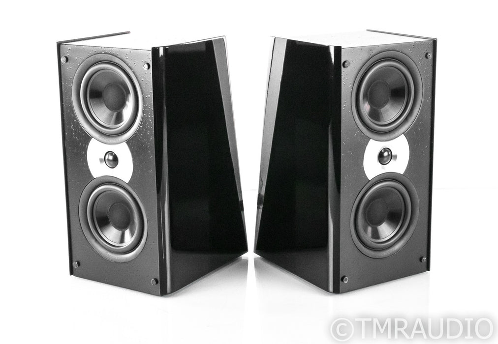 Atlantic Technology 4200LR Bookshelf Speakers; Gloss Black Pair; 4200-LR