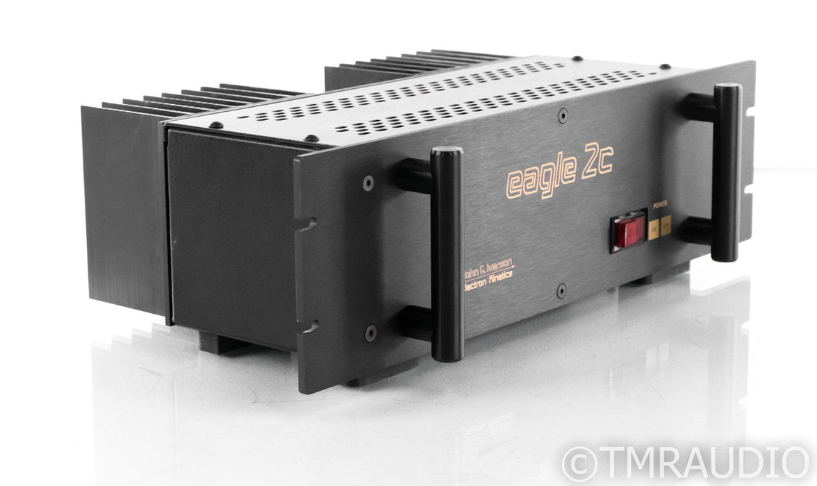 Electron Kinetics Eagle 2C Vintage Stereo Power Amplifier; John Iverson; EK 2-C