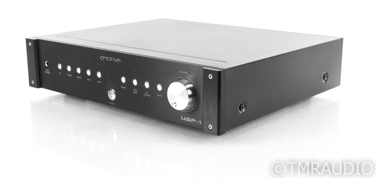 Emotiva USP-1 Stereo Preamplifier; USP1; Remote; MM / MC Phono