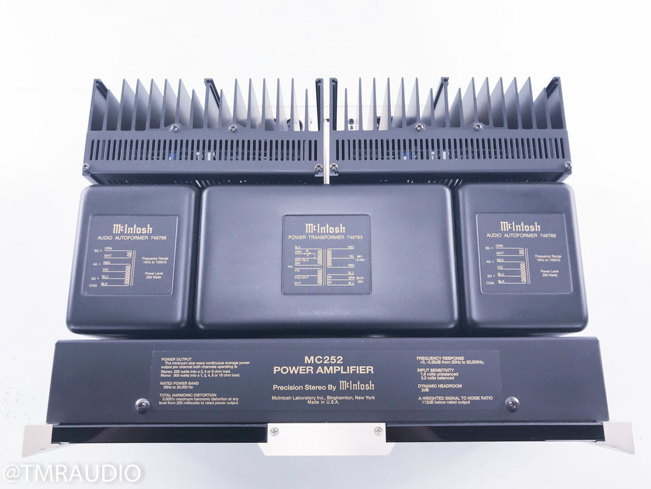 McIntosh MC252 Stereo Power Amplifier