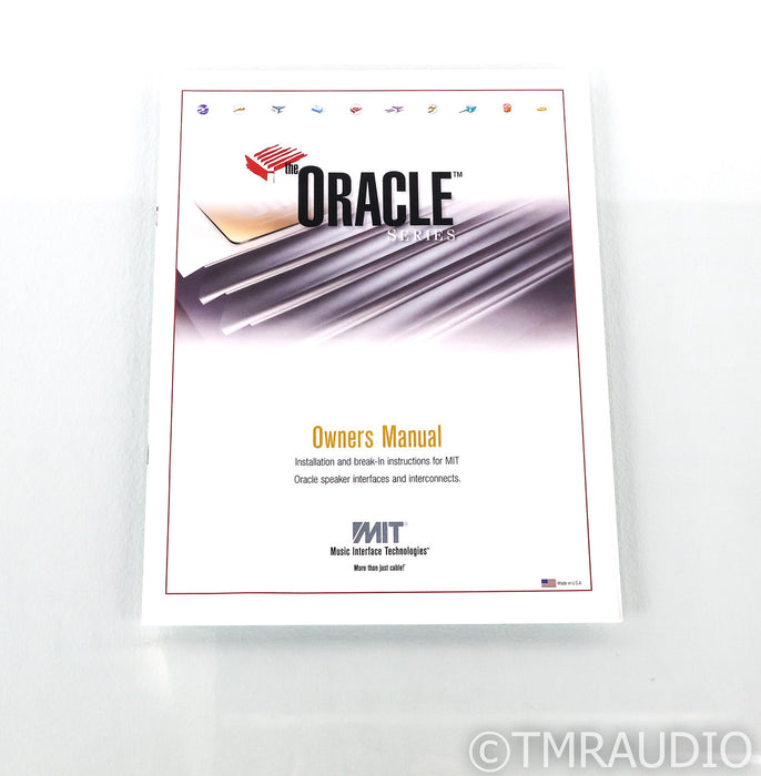 MIT Oracle Matrix HD 90 Rev.1 Speaker Cables; 10ft Pair