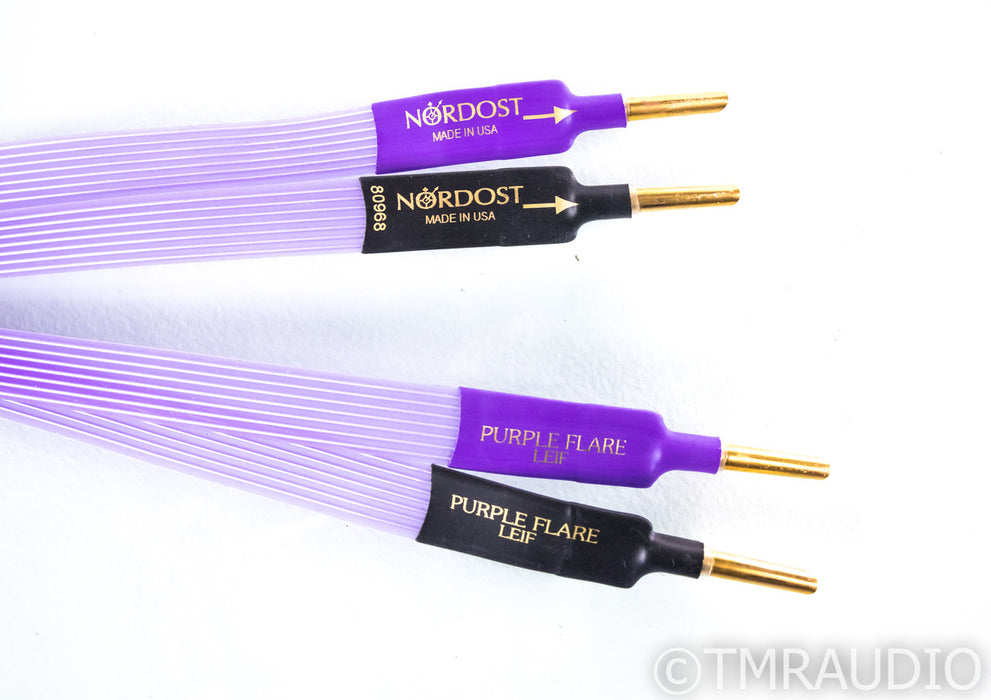 Nordost Leif Purple Flare Speaker Cables; 3m Pair