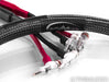 Audio Art SC-5 SE (R) Speaker Cables; 2.5m Pair w/ Furutech FP-202 Rhodium
