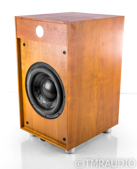 REL Acoustics Brittania B2 10" Powered Subwoofer; Cherry; B-2; B-Series