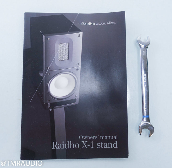Raidho X-1 Bookshelf Speakers w/ Stands