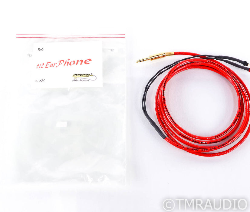 Clou Cable 212 Red Jaspis Sennheiser Headphone Cable; HD600; HD650; 3m