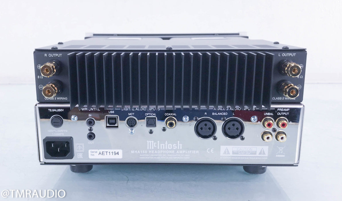 McIntosh MHA150 Headphone Amplifier / DAC / Integrated Amp