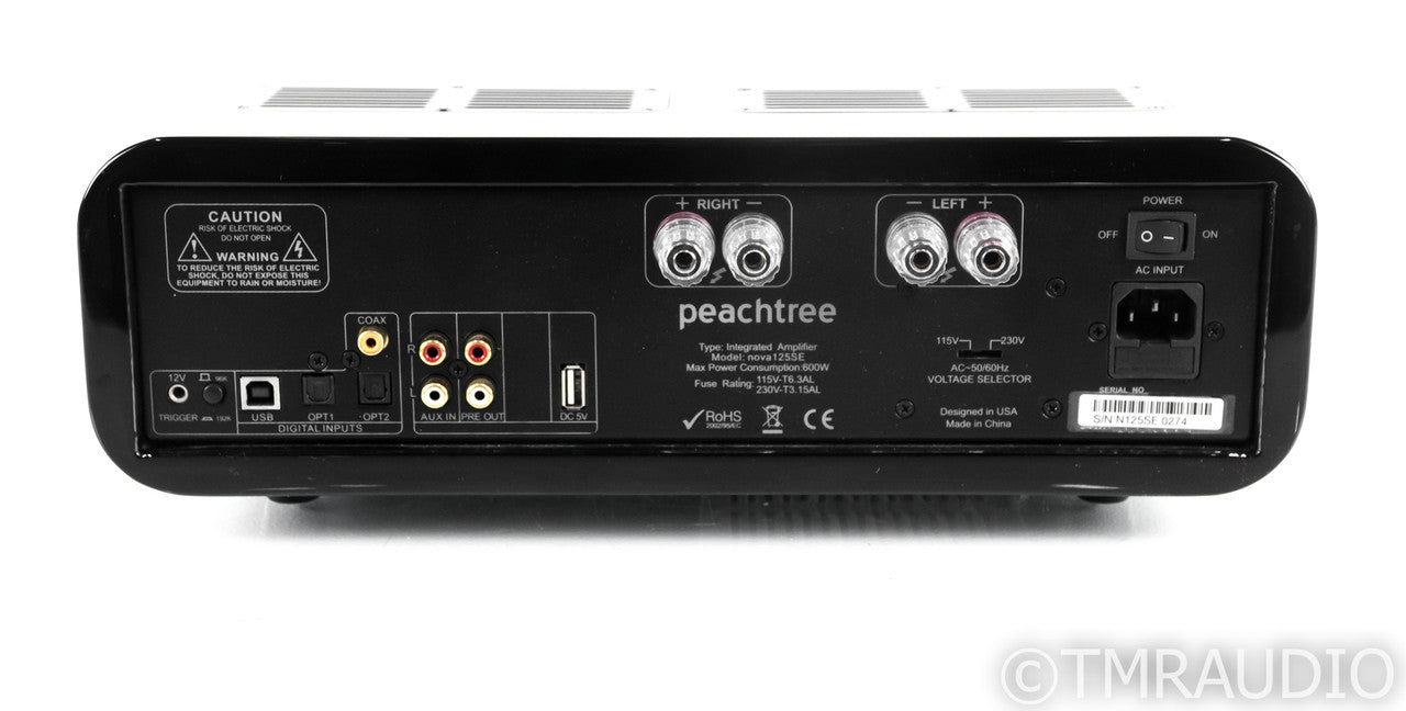 Peachtree Nova 125SE Tube Hybrid Stereo Integrated Amplifier; 125-SE; Remote