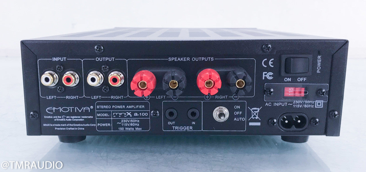 Emotiva Mini-X a-100 Gen 2 Stereo Integrated Amplifier