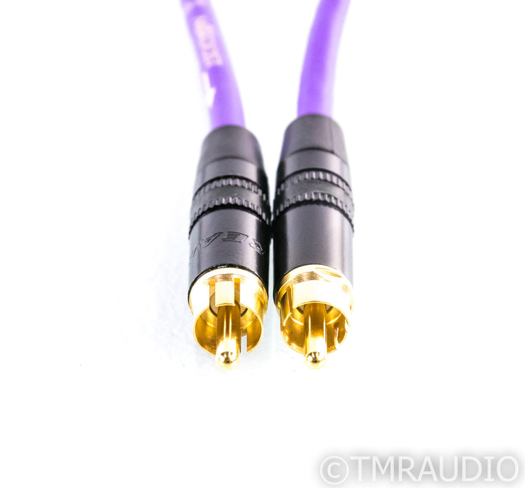 Nordost Purple Flare RCA Cables; 1m Pair Interconnects