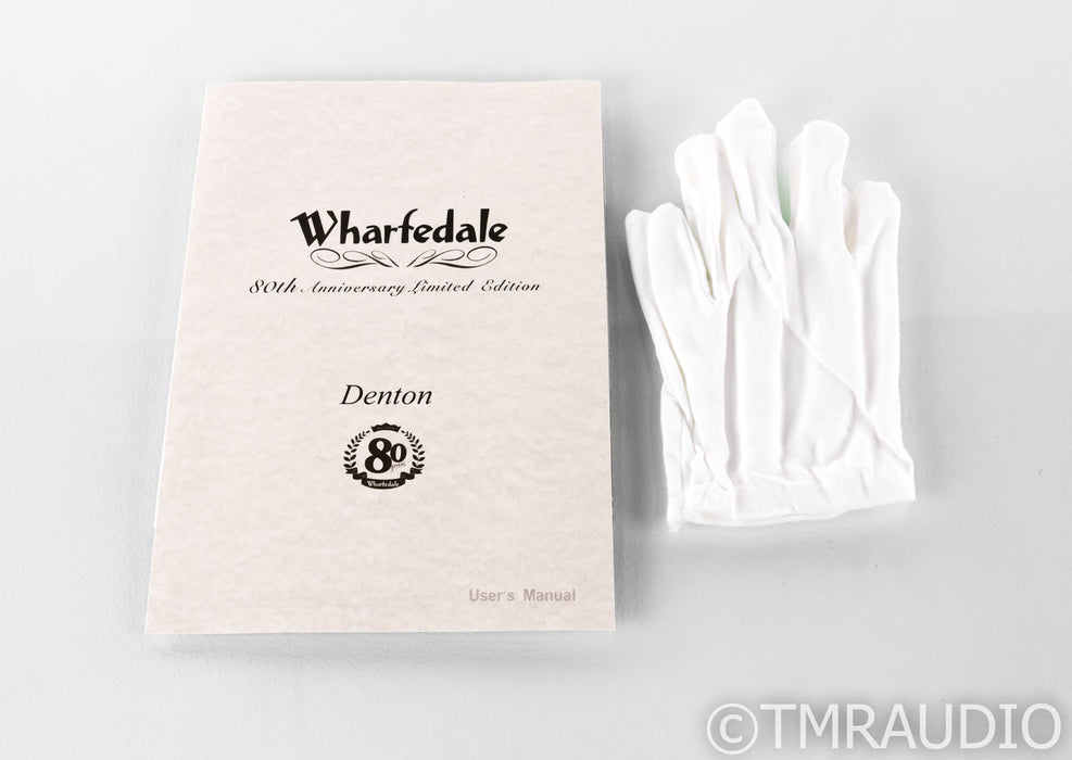 Wharfedale Denton 80th Anniversary Limited Edition Speakers
