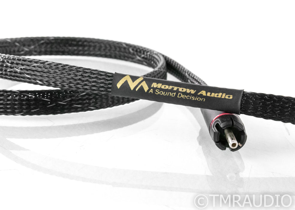 Morrow Audio DIG3 RCA Digital Coaxial Cable; Single 1m Interconnect; DIG-3