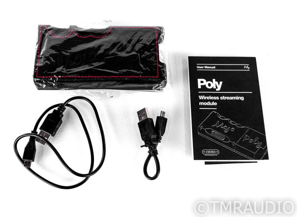 Chord Poly / Mojo Wireless Streaming DAC Bundle; Headphone Amplifier; w/ Case