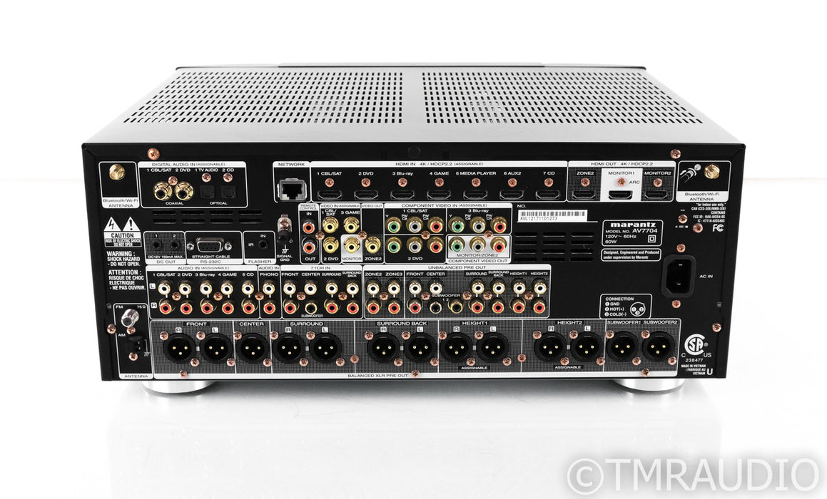 Marantz AV7704 11.2 Channel Home Theater Processor; AV-7704; Remote; 4K UHD