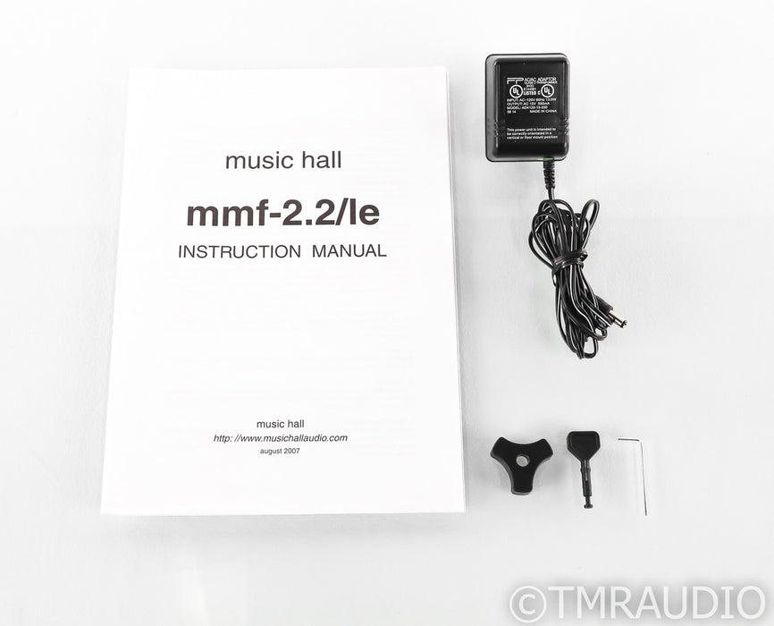 Music Hall mmf-2.2 Belt Drive Turntable; Music Hall Tracker MM Cartridge