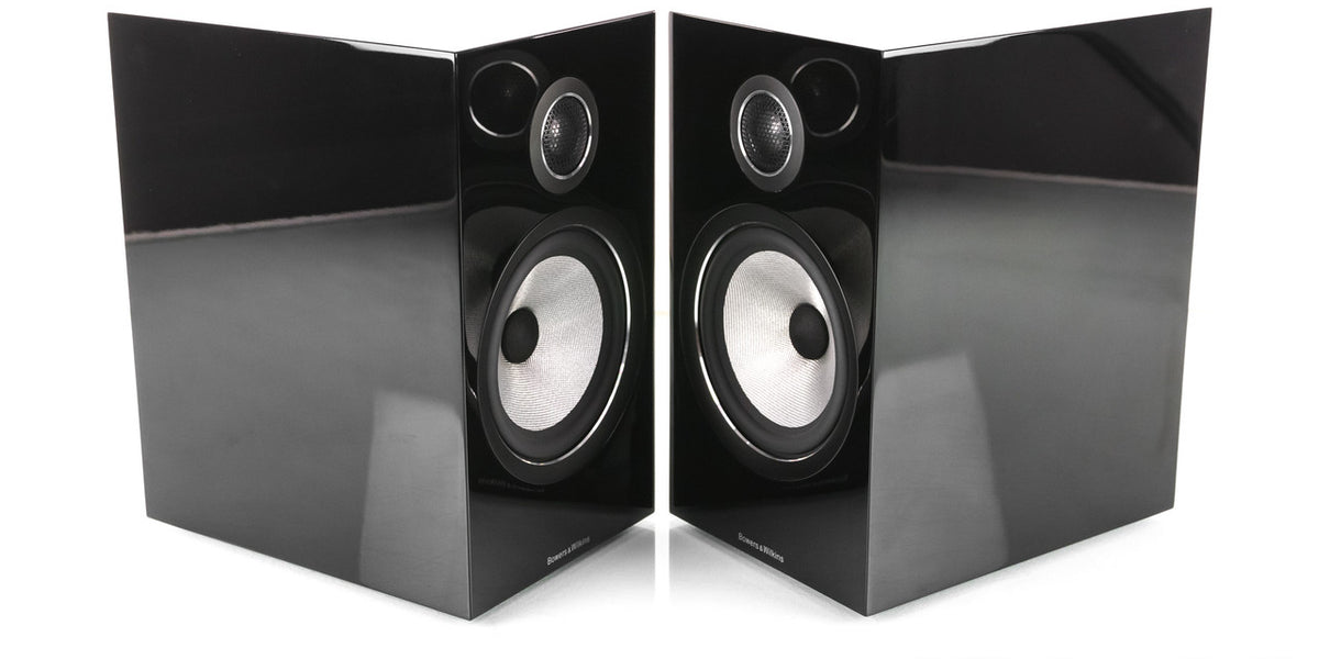 B&W 706 S2 Bookshelf Speakers; Gloss Black Pair; 706S2 — The Music