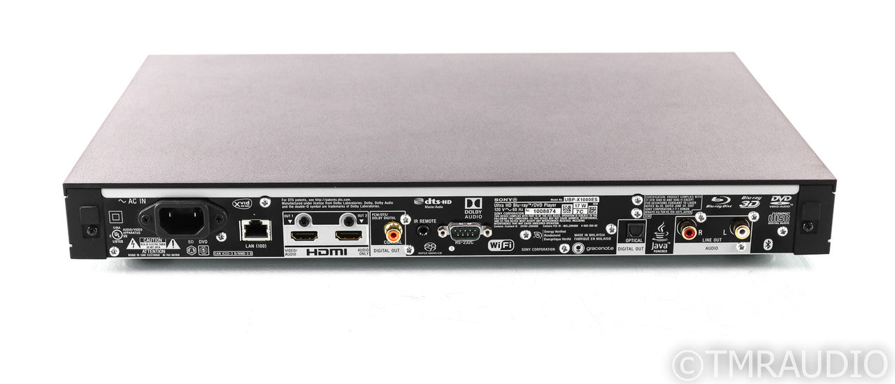 Sony UBP-X1000ES Universal 4K Blu-Ray Player; UBPX1000ES; SACD / CD; Remote