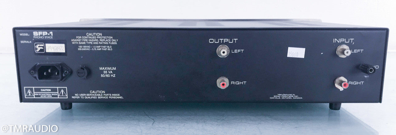 Sonic Frontiers SFP-1 Signature Stereo Tube Phono Preamplifier