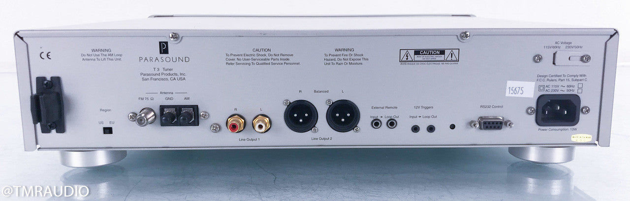 Parasound Halo T3 AM / FM Tuner (No Remote)