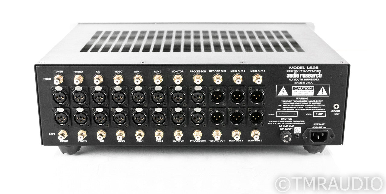 Audio Research LS26 Stereo Tube Preamplifier; LS-26; Remote