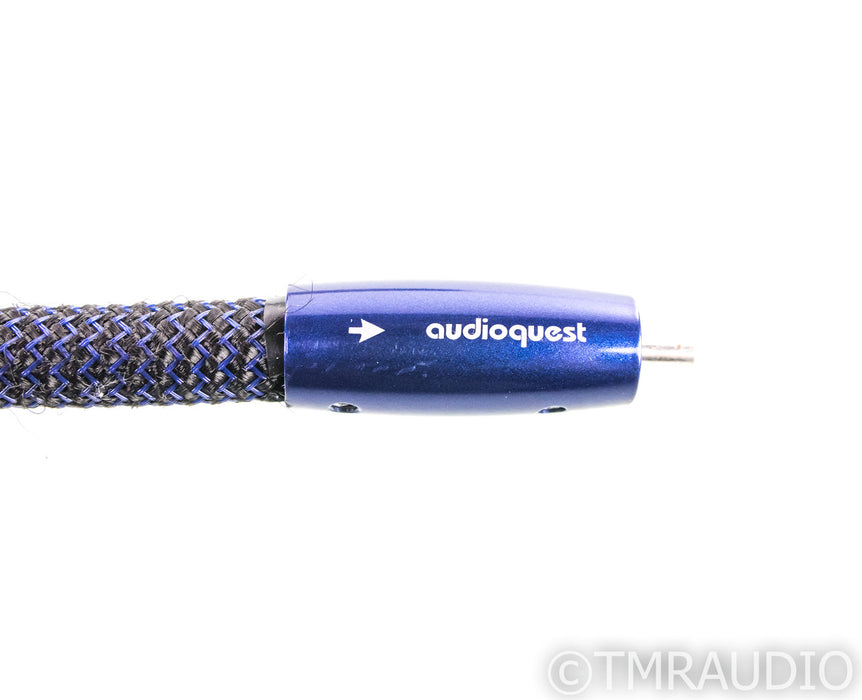 AudioQuest Water RCA Cables; 2m Pair Interconnects; 72v DBS