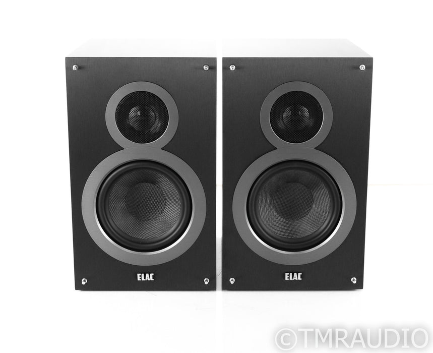 ELAC Debut B6 Bookshelf Speakers; Black Pair