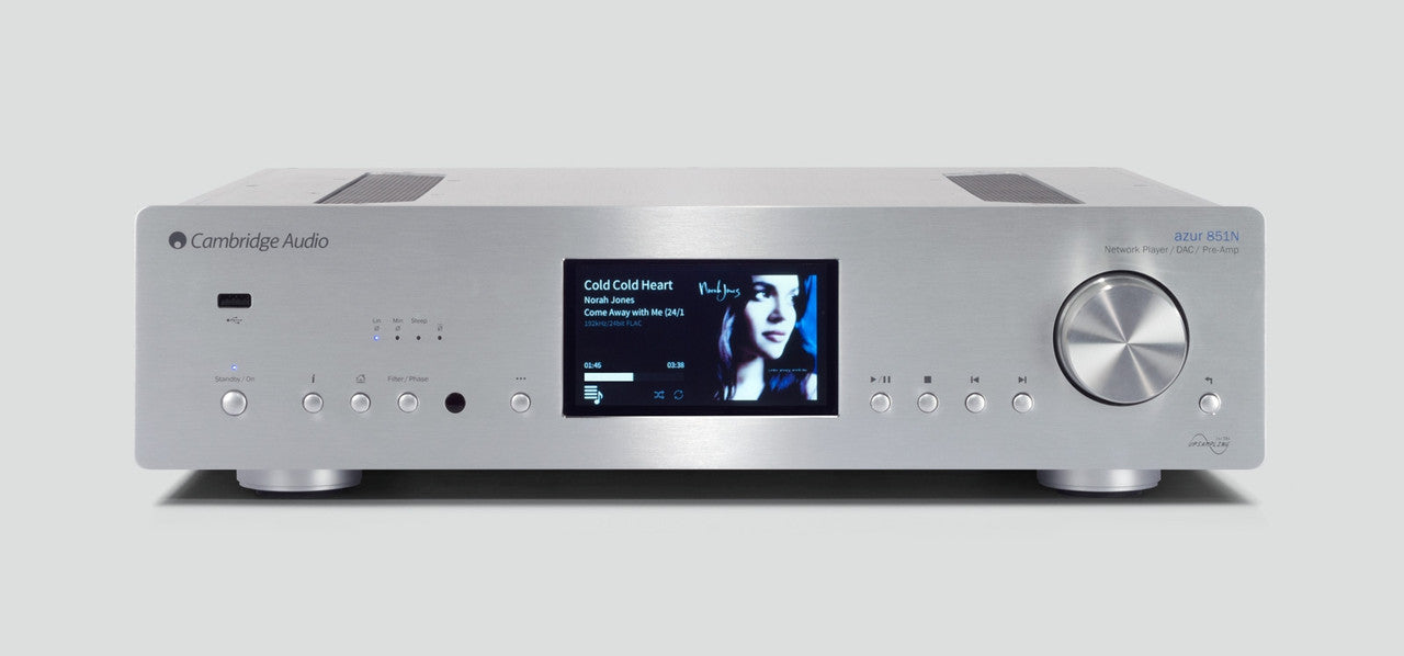 Cambridge Audio Azur 851N Network Streamer; Silver; WiFi; DSD (New)