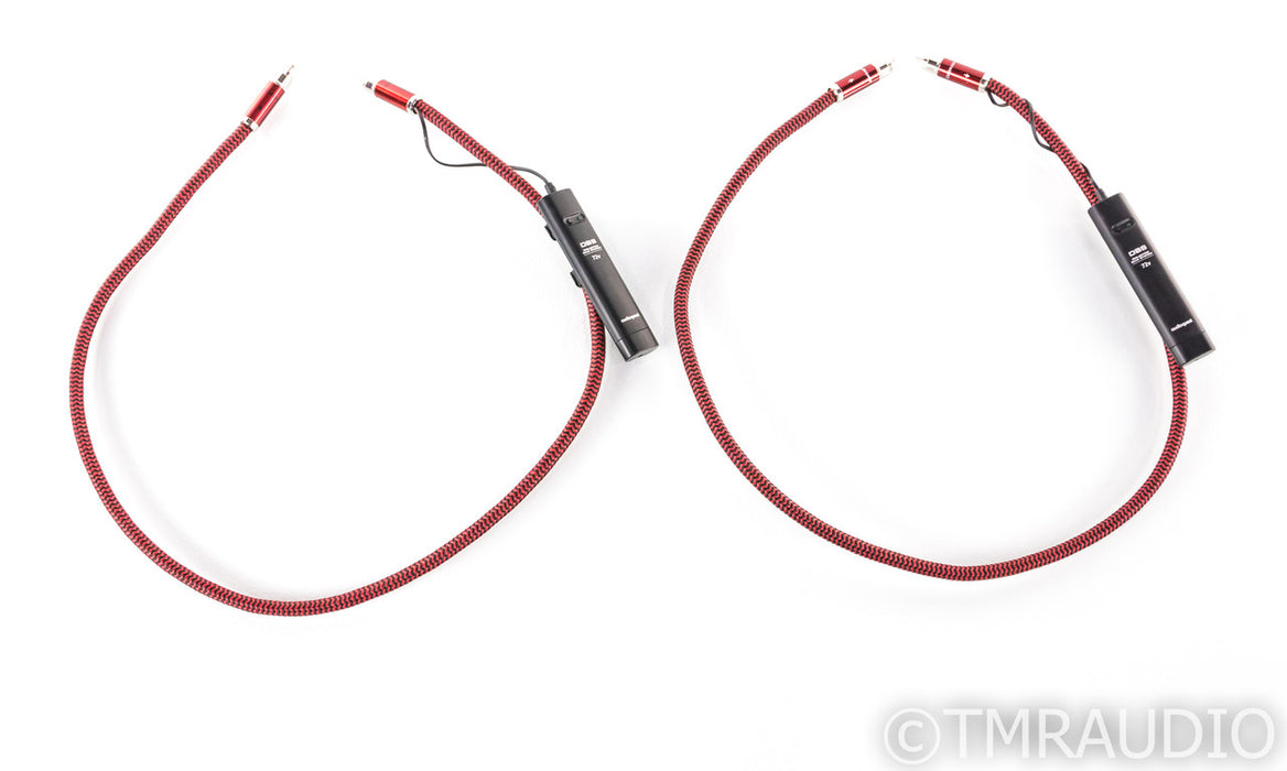 AudioQuest Colorado RCA Cables; 1m Pair Interconnects; 72v DBS