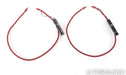 AudioQuest Colorado RCA Cables; 1m Pair Interconnects; 72v DBS