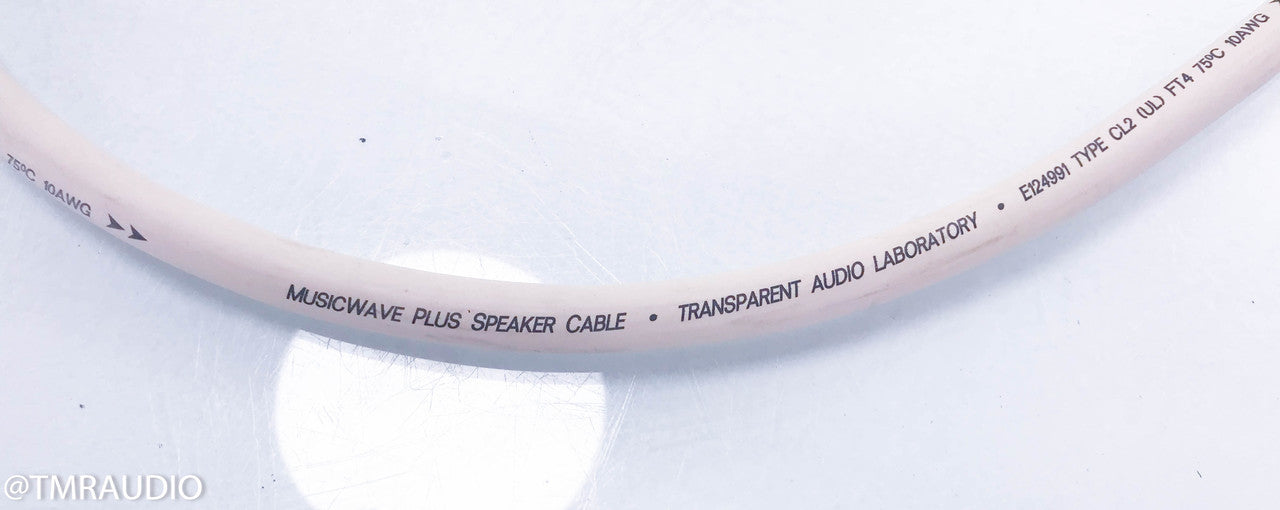 Transparent Audio MusicWave Plus Biwire Speaker Cables