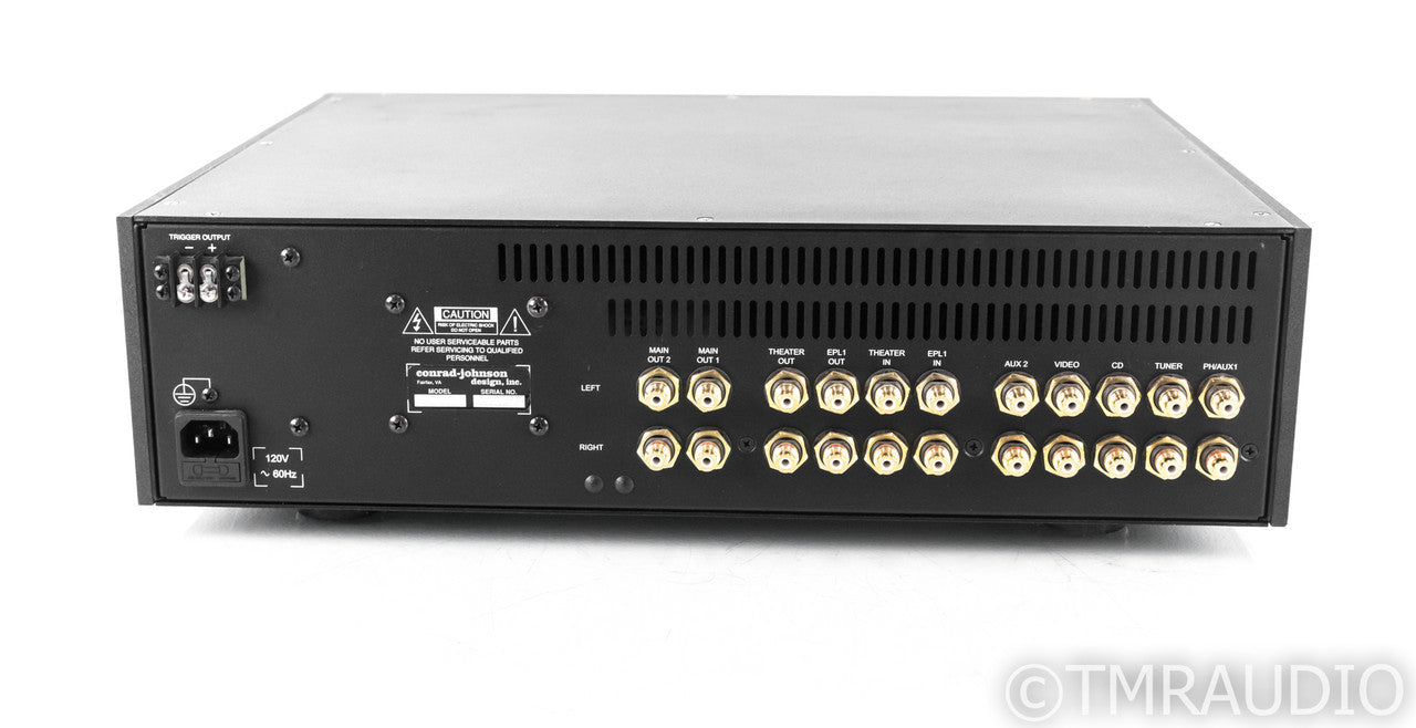 Conrad Johnson ET5 Stereo Tube Preamplifier; ET-5; RHB Gain Stage Upgrade
