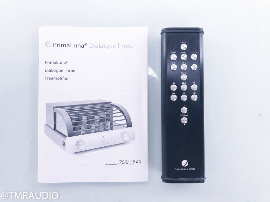 PrimaLuna DiaLogue Three Stereo Tube Preamplifier