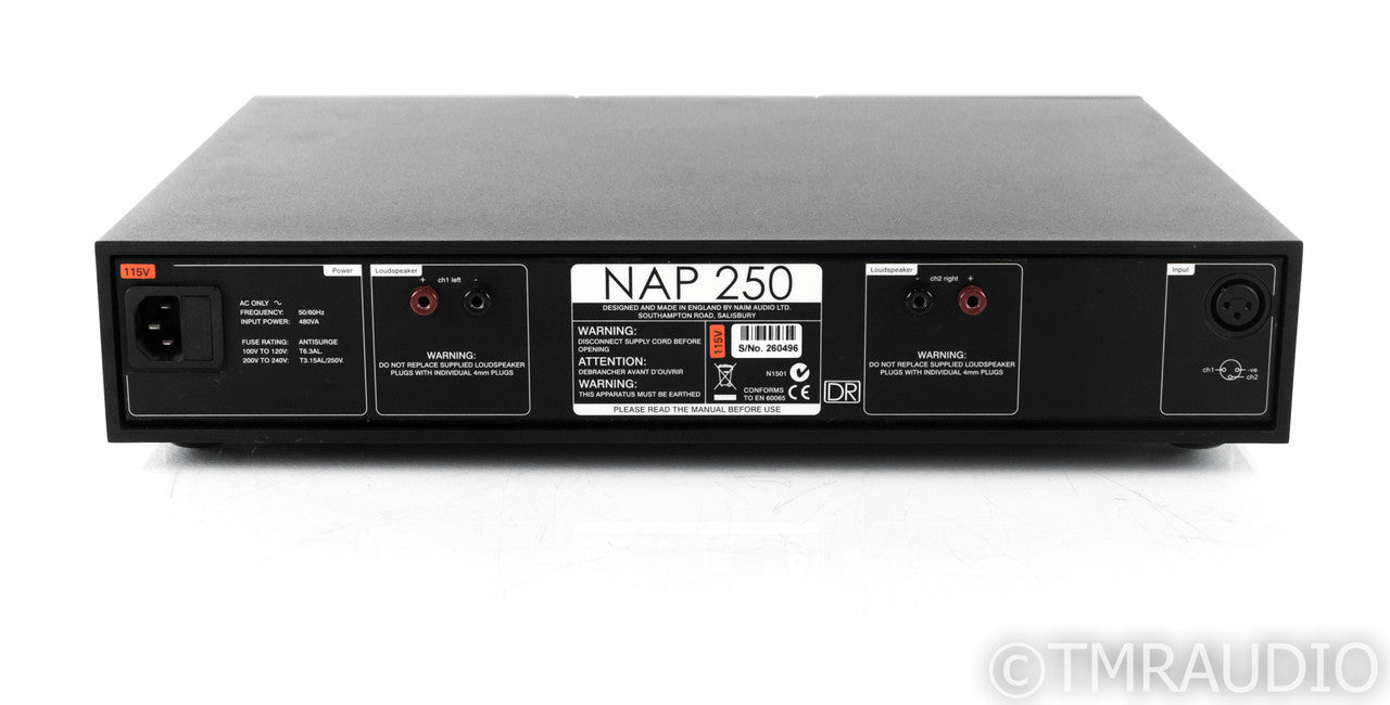 Naim NAP 250-2 DR Stereo Power Amplifier; NAP250
