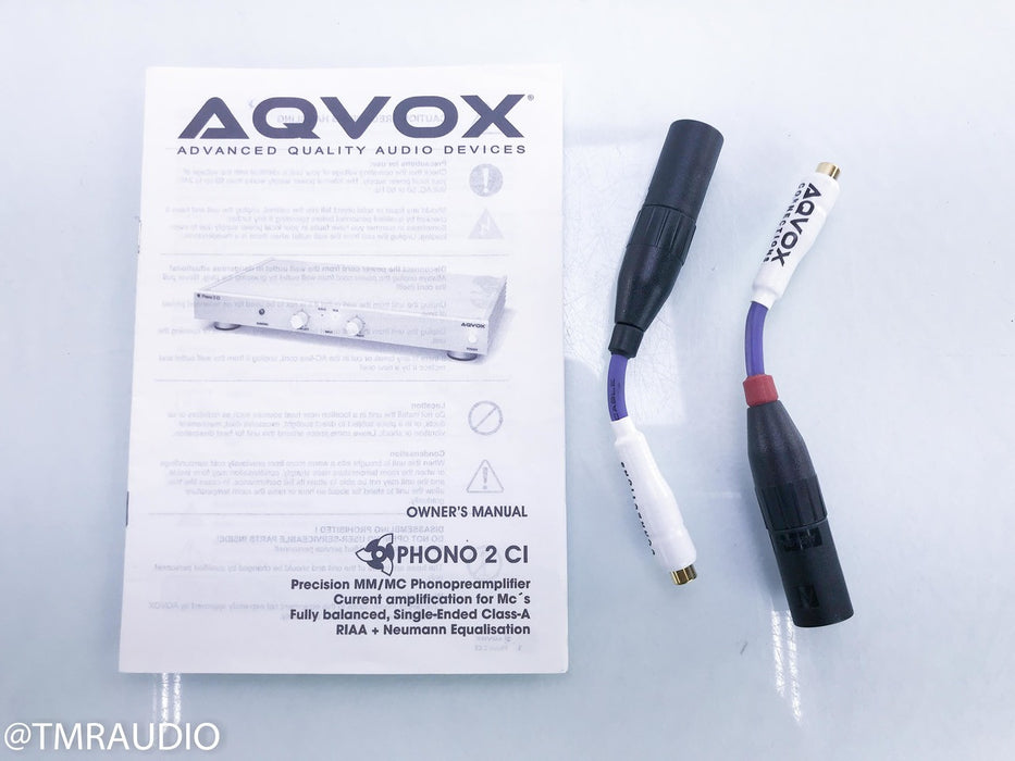 Aqvox 2Ci MkII MM / MC Balanced Phono Preamplifier