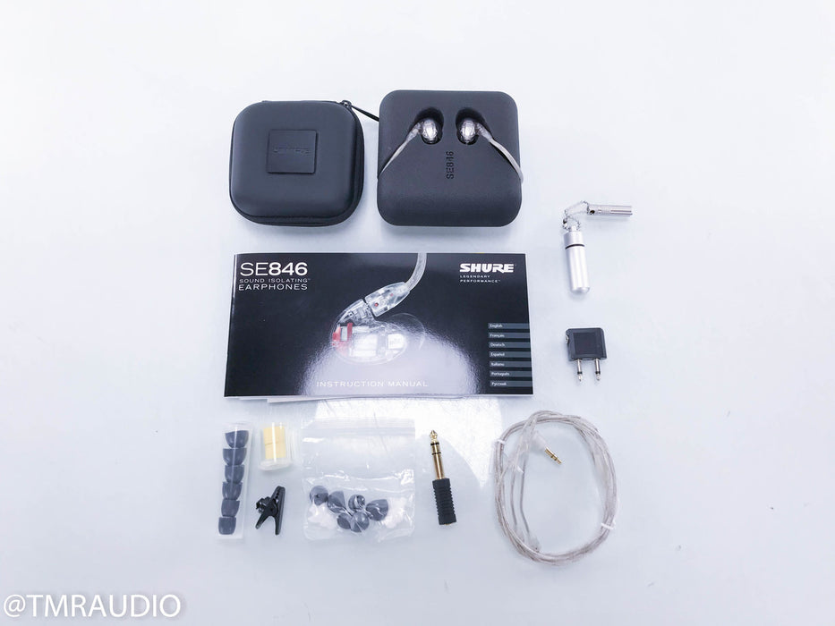 Shure SE846 Sound Isolating In-Ear Monitors / Earbuds