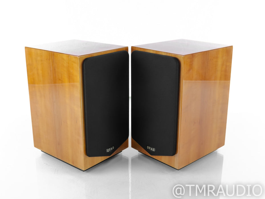 Quad 12L2 Bookshelf Speakers; Cherry Pair; 12-L2