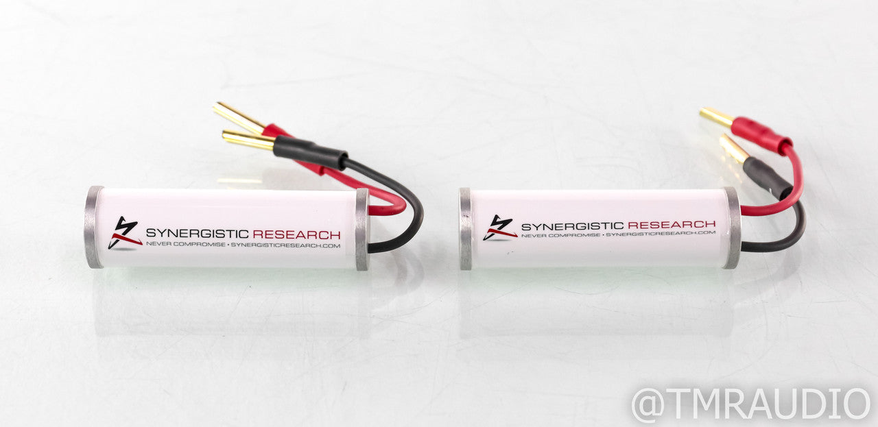 Synergistic Research XOT Crossover Transducer; Pair w/ Banana Plugs