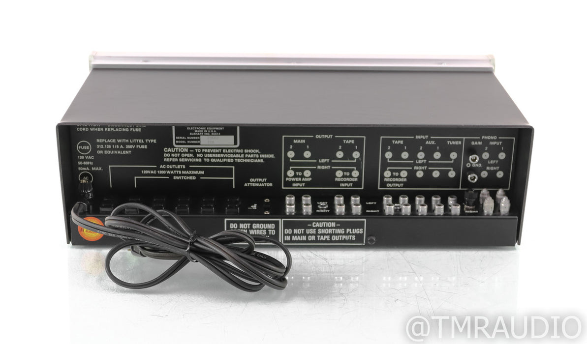 Crown IC-150A Vintage Stereo Preamplifier; IC 150A; MM Phono