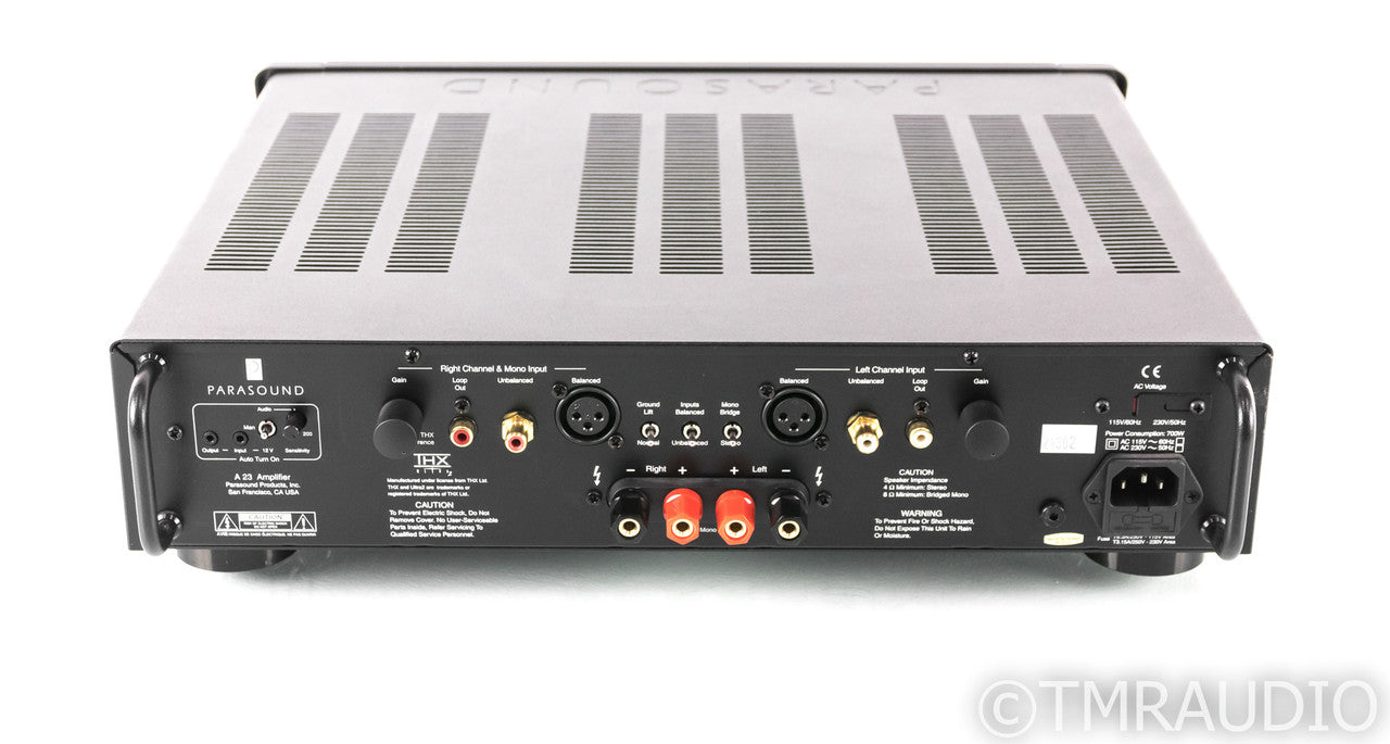 Parasound A 23 Stereo Power Amplifier; A23