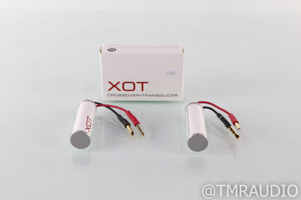 Synergistic Research XOT Crossover Transducer; Pair w/ Banana Plugs
