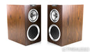 KEF R300 Bookshelf Speakers; Walnut Pair; R-300