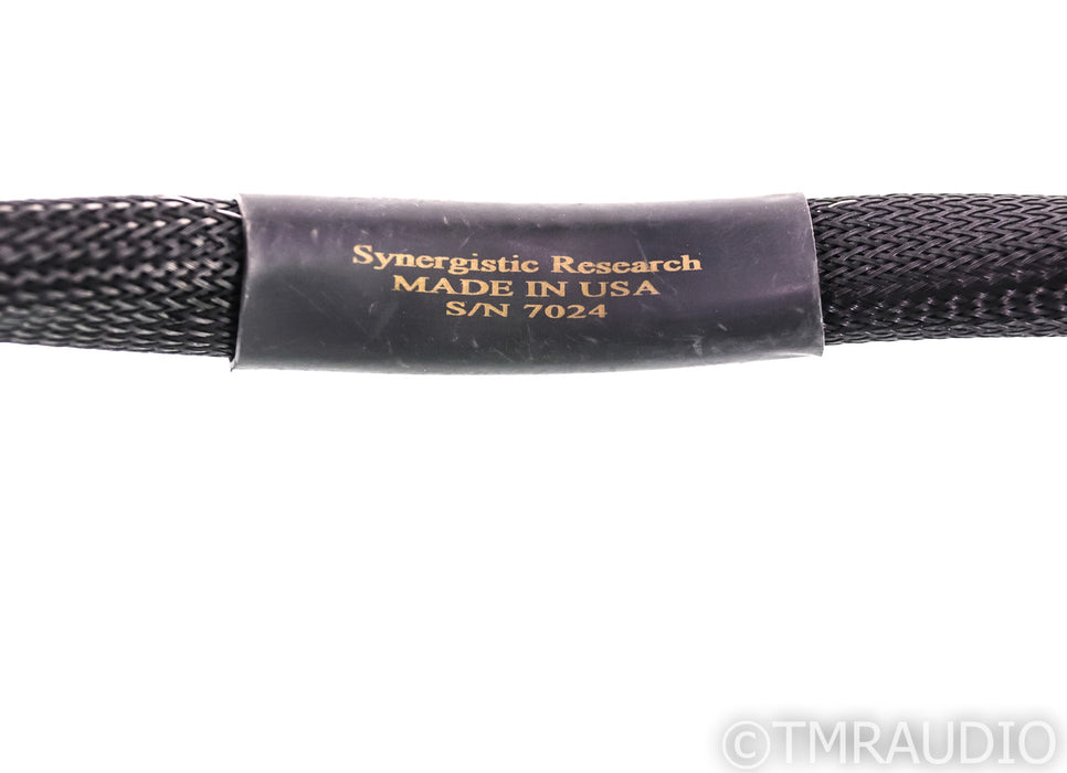 Synergistic Research A/C Master Coupler Power Cable; 8ft AC Cord; Quantum Tunnel