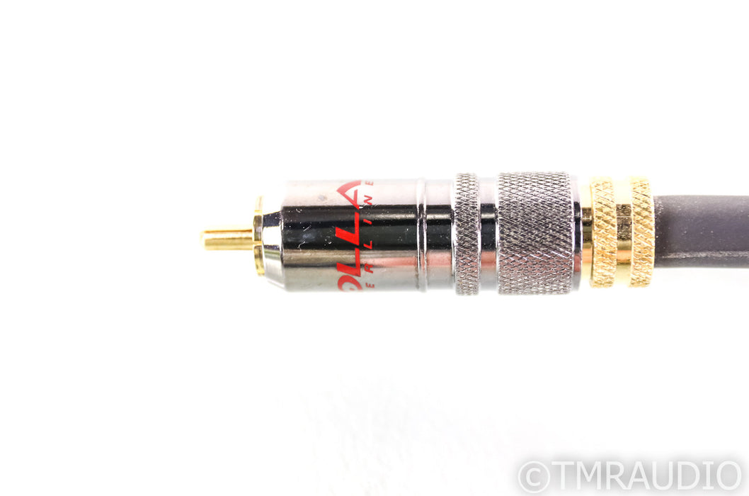 Zaolla Silverline RCA Cables; 7ft Pair Interconnects (One missing shield)