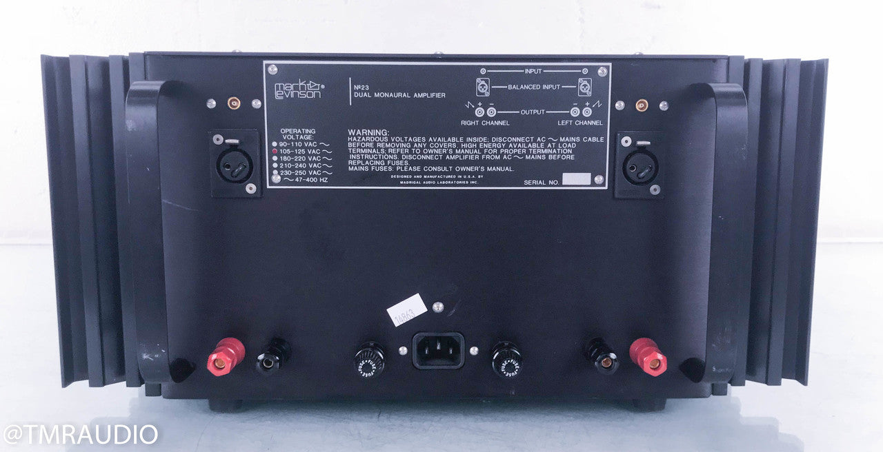 Mark Levinson No. 23 Dual Mono Power Amplifier (2/2)