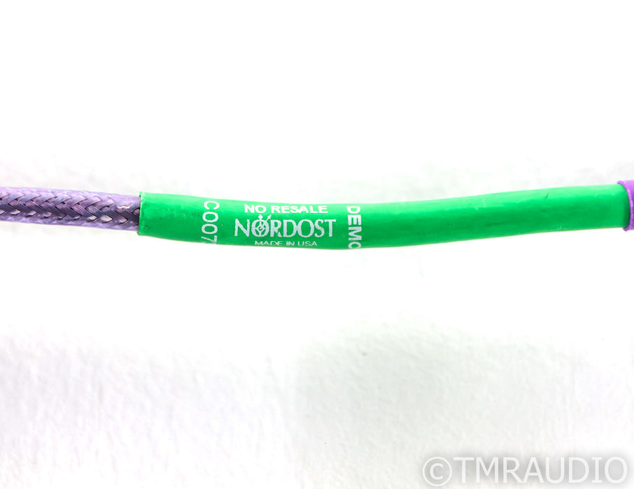 Nordost Leif Purple Flare XLR Cables; 1.2m Pair Balanced Interconnects