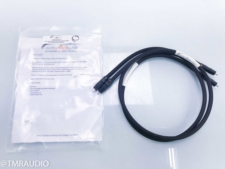 Audio Art Cable Statement e RCA Cables