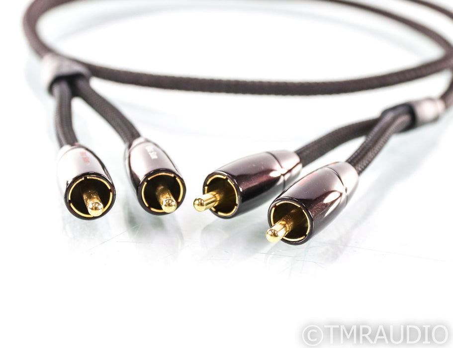 AudioQuest Big Sur RCA Cables; 1m Pair Interconnects