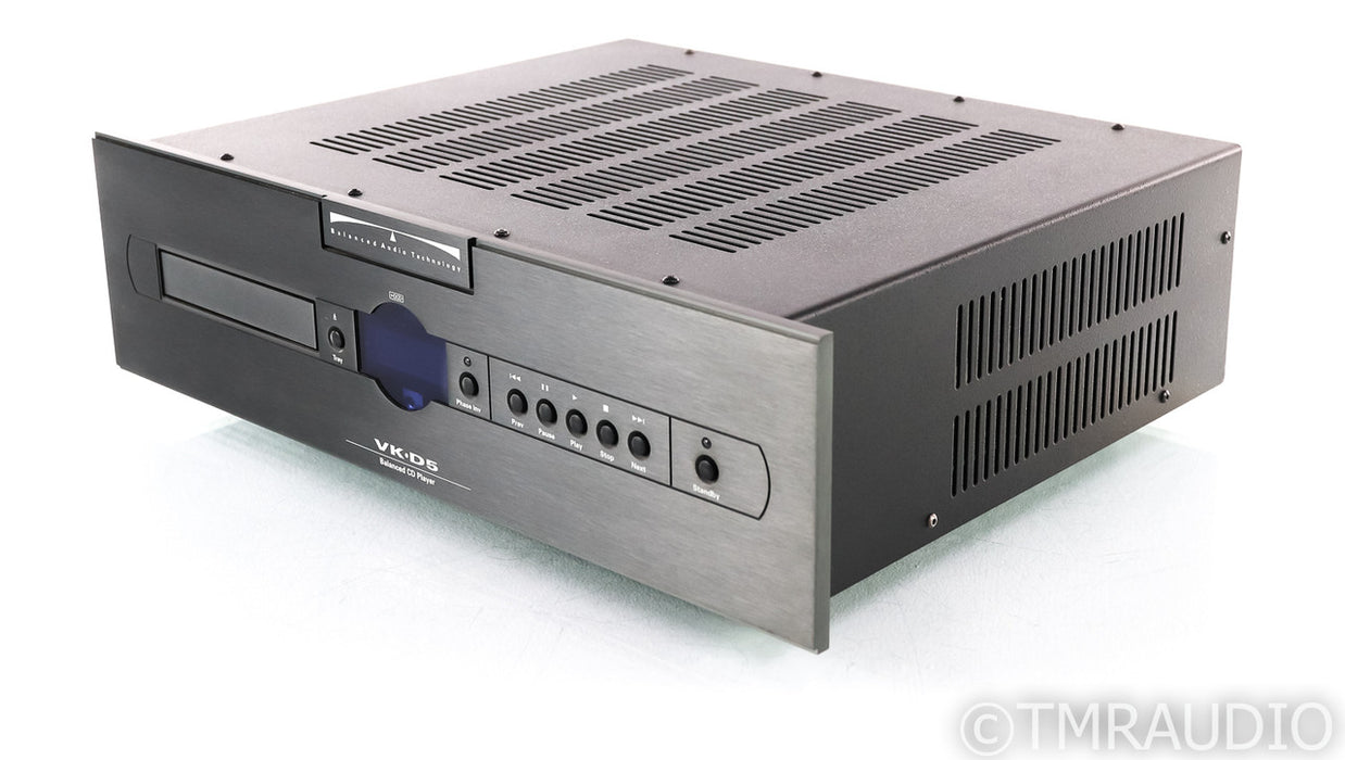 Balanced Audio Technology VK-D5 Balanced CD Player; VKD5; Remote